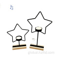 China Set of 2 star shaped candle holders Factory